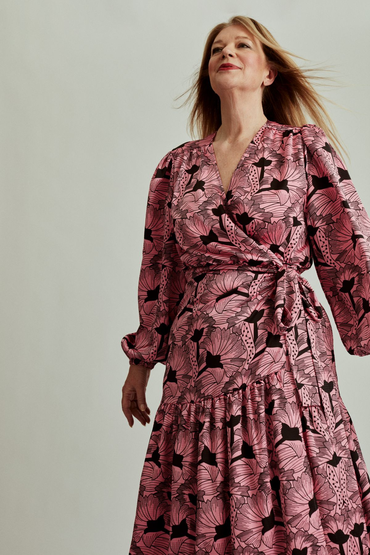 Women's Floral Wrap Dress